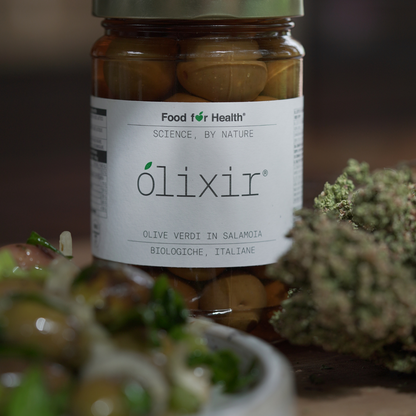 olixir® | Olives vertes biologiques en saumure, entières